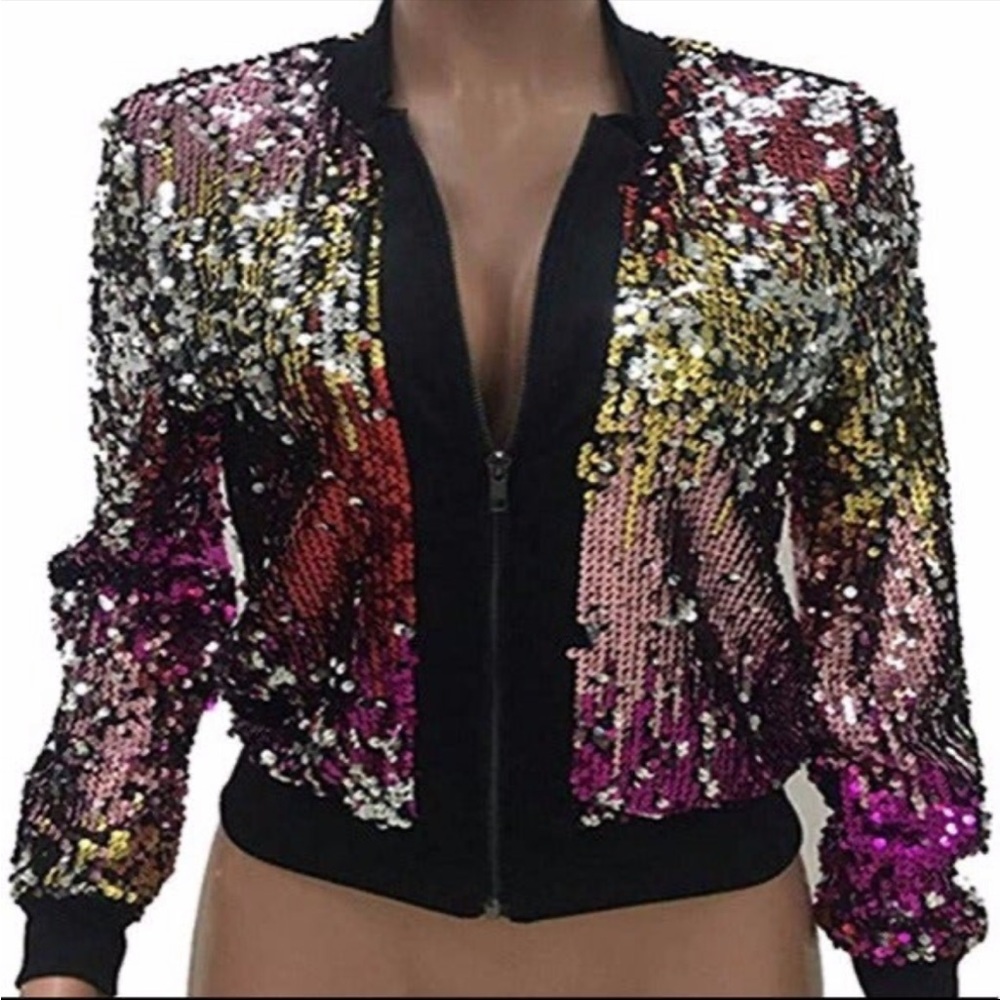 Sequin Jacket